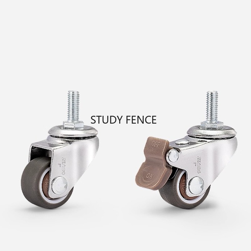 4 adet sessiz kauçuk tekerlekl - Used Furniture Hardware incelemesi ve fiyatı