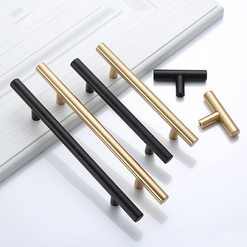 Modern Altın Fırçalanmış Düz D - Furniture Hardware Factory incelemesi ve fiyatı
