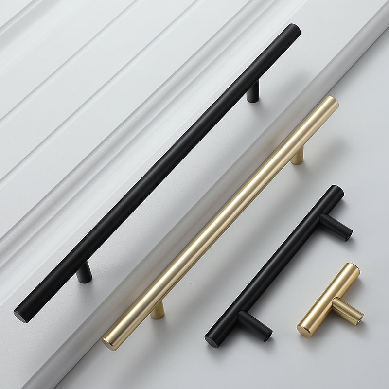Modern Altın Fırçalanmış Düz D - Furniture Hardware Factory incelemesi ve fiyatı