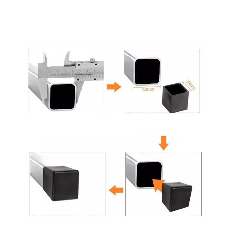 4-16 adet kaymaz sandalye baca - Furniture Hardware Legs incelemesi ve fiyatı
