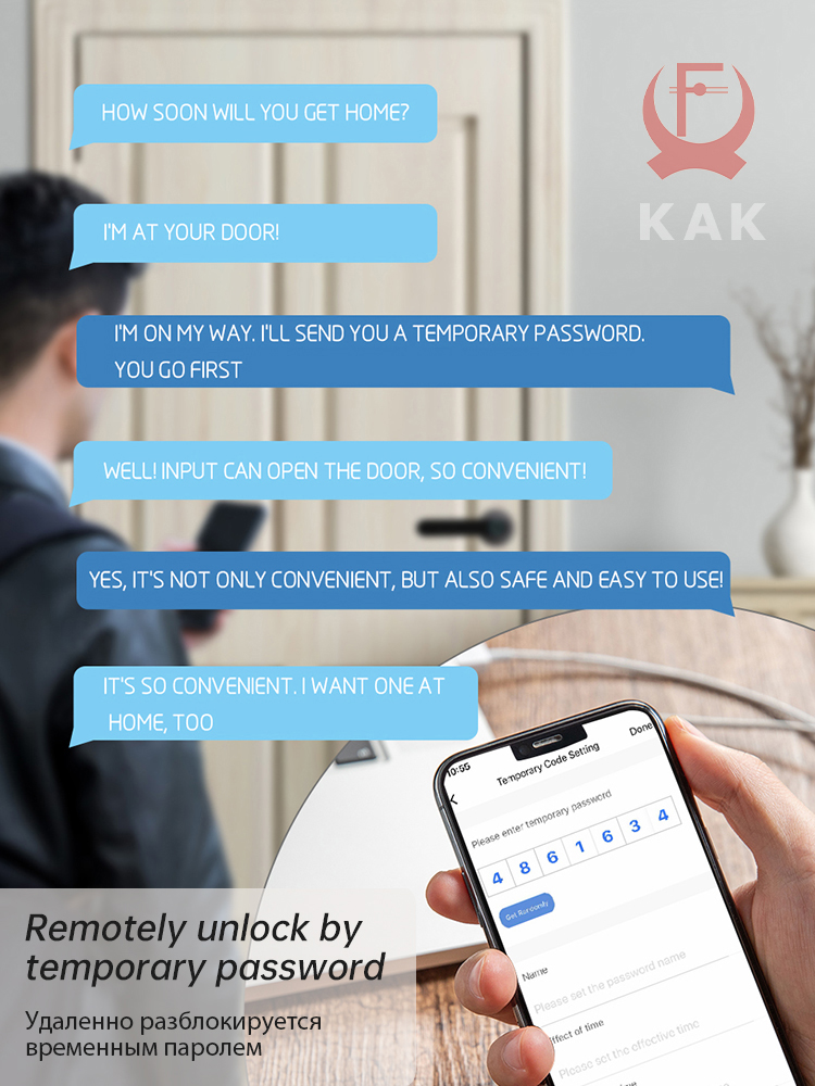 Handle akıllı parmak izi kapı  - Zinc Furniture Hardware incelemesi ve fiyatı