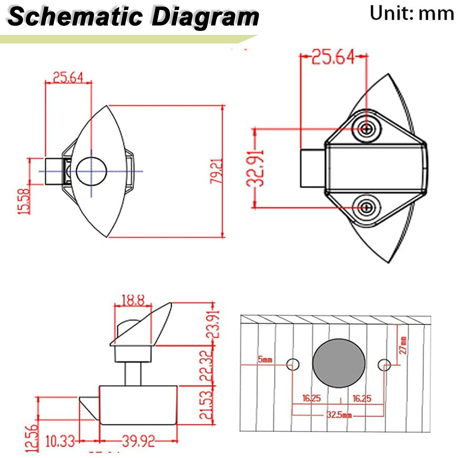 2X karavan çinko alaşım yarım  - Furniture Hardware Jig incelemesi ve fiyatı